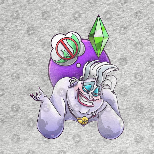 Ursula x Sims by The Gumball Machine